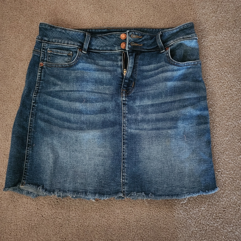 Maurice's denim skirt